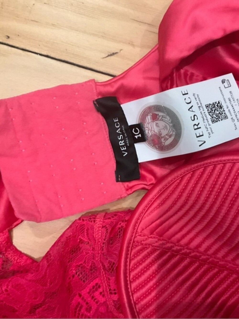 Versace La Greca Lace Bodysuit - Picture 5 of 6